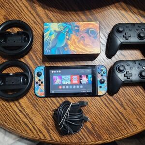 Nintendo Switch OLED Model - Blue and Black